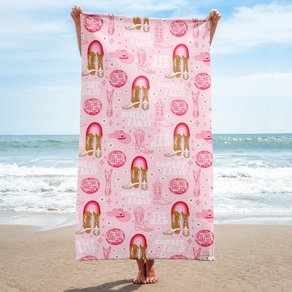 Cowboy Party Towel