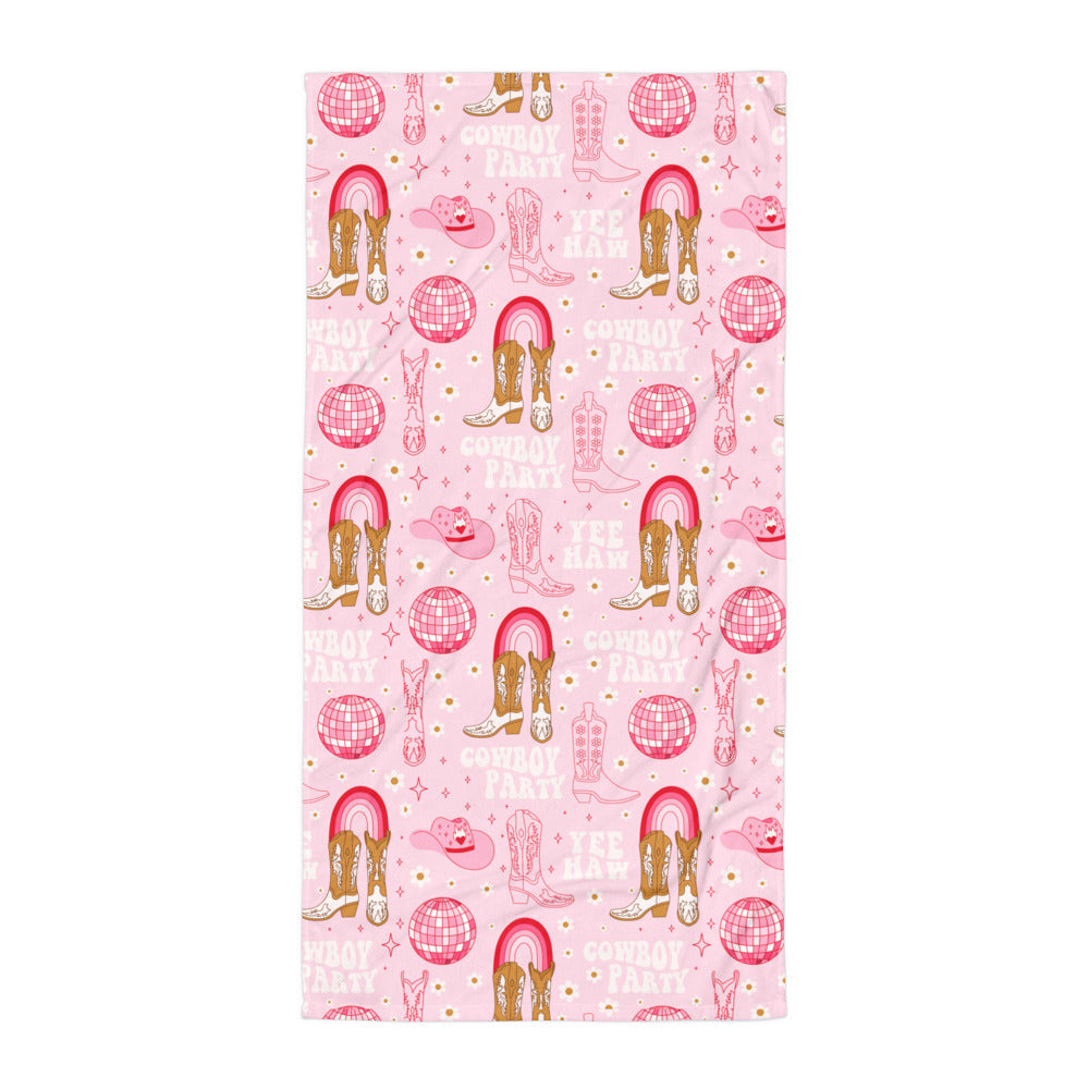 Cowboy Party Towel
