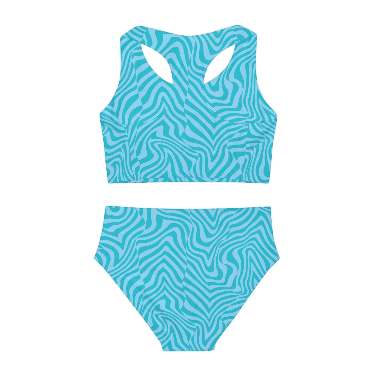 Capri Swirl Girls Swimsuit