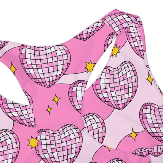 Disco Hearts Girls Swimsuit