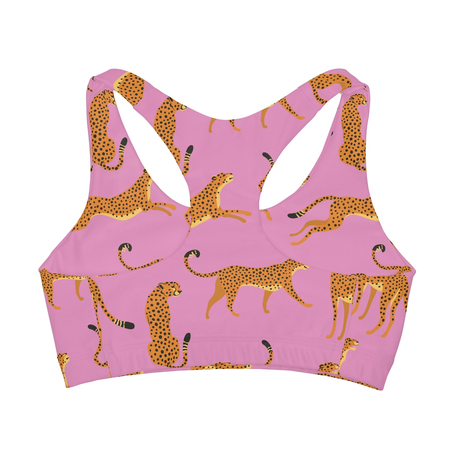 Load image into Gallery viewer, Pink Cheetah Girls Sports Bra
