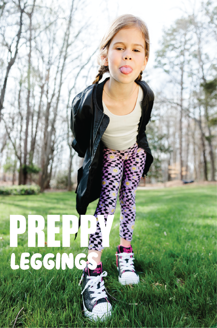 COMING SOON- Kids Design Your Own Preppy Leggings
