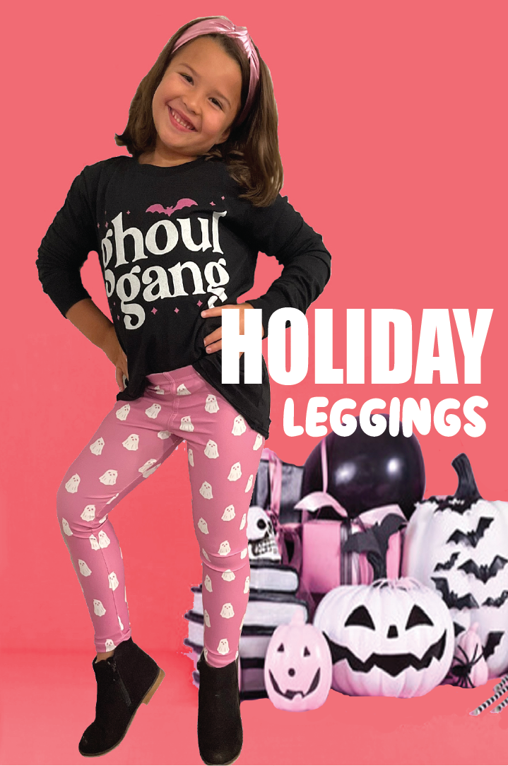 COMING SOON- Kids Design Your Own Holiday Leggings