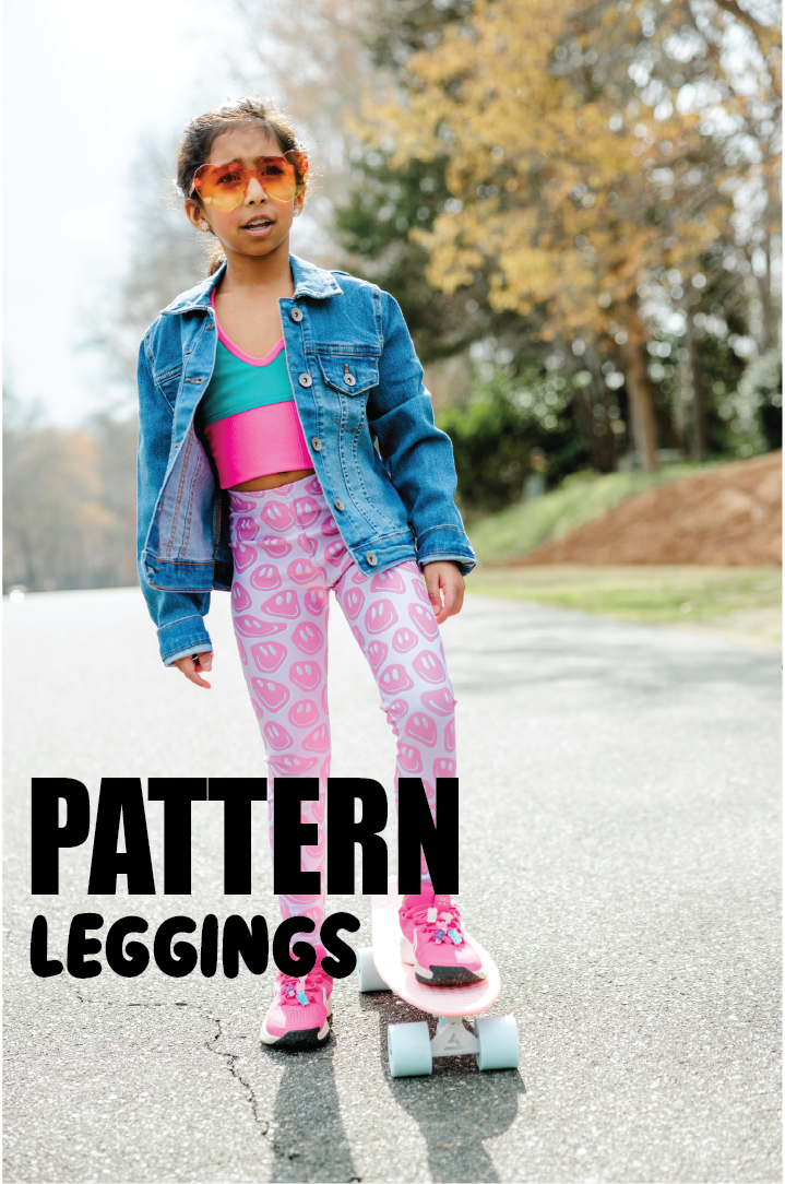 COMING SOON- Kids Design Your Own Pattern Leggings