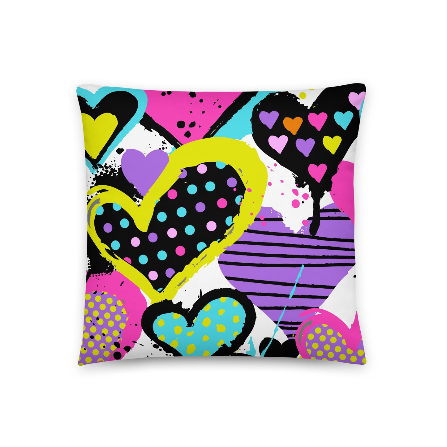 Graffiti Heart Basic Pillow