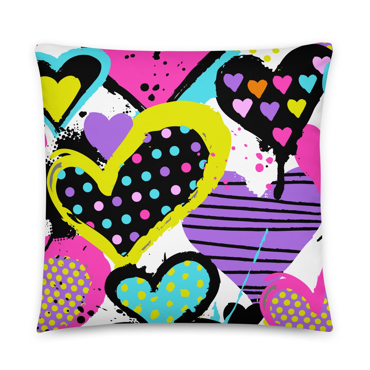 Graffiti Heart Basic Pillow