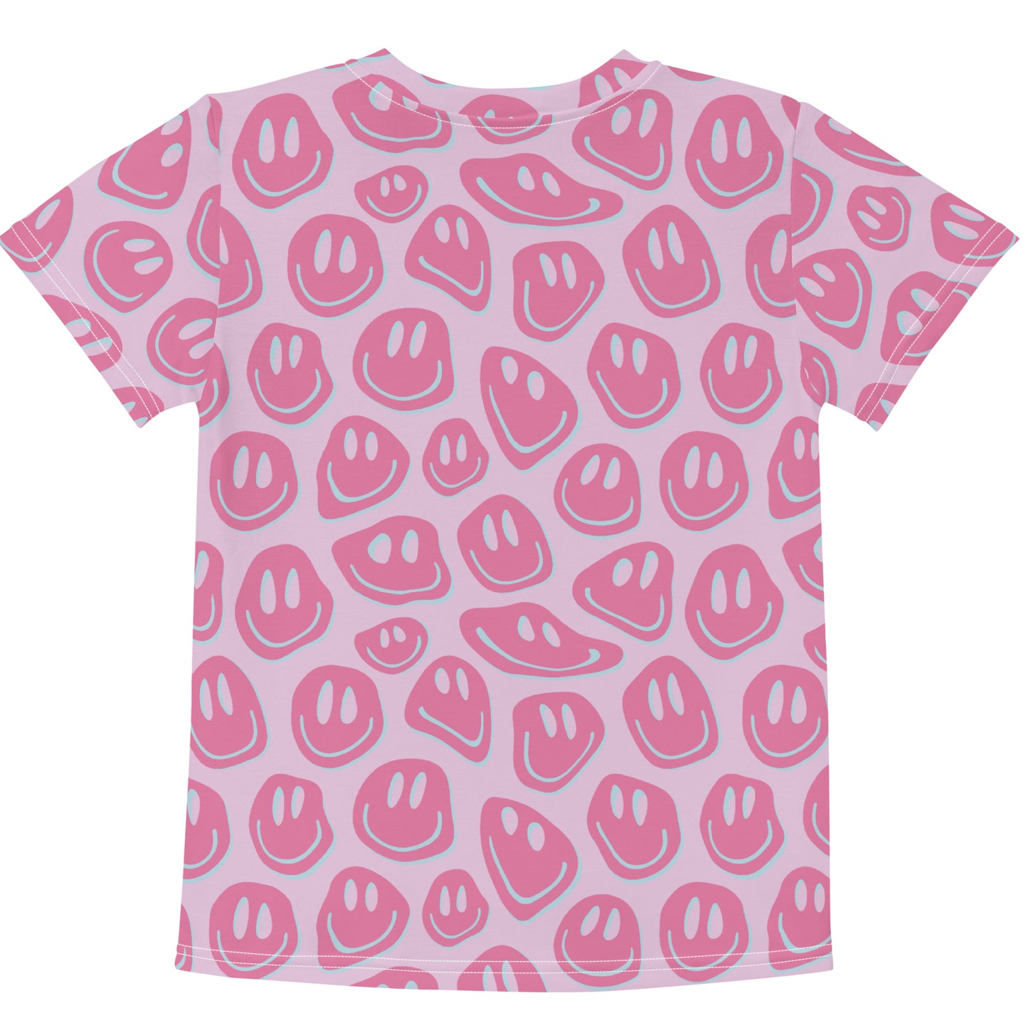 Pink & Blue Smiley Mini Tee