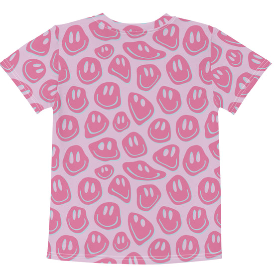 Pink & Blue Smiley Mini Tee