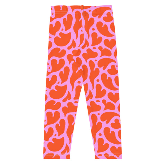 Swirling Hearts Mini Leggings