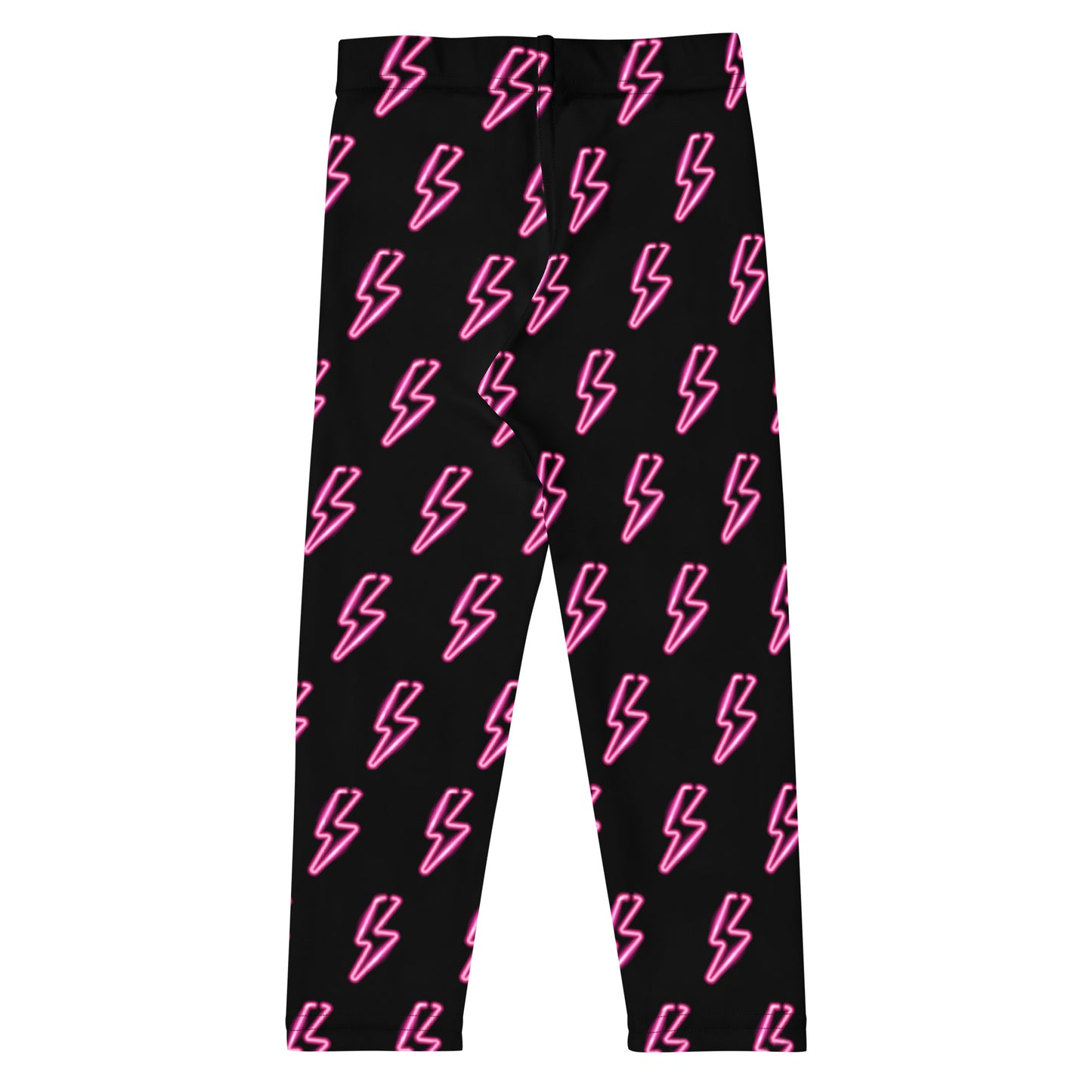 Neon Lightning Bolt Mini Leggings