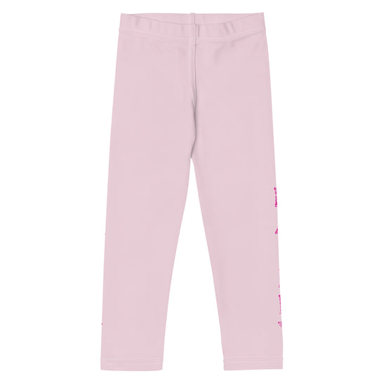 Load image into Gallery viewer, Light Pink Personalized Placement Name Mini Leggings
