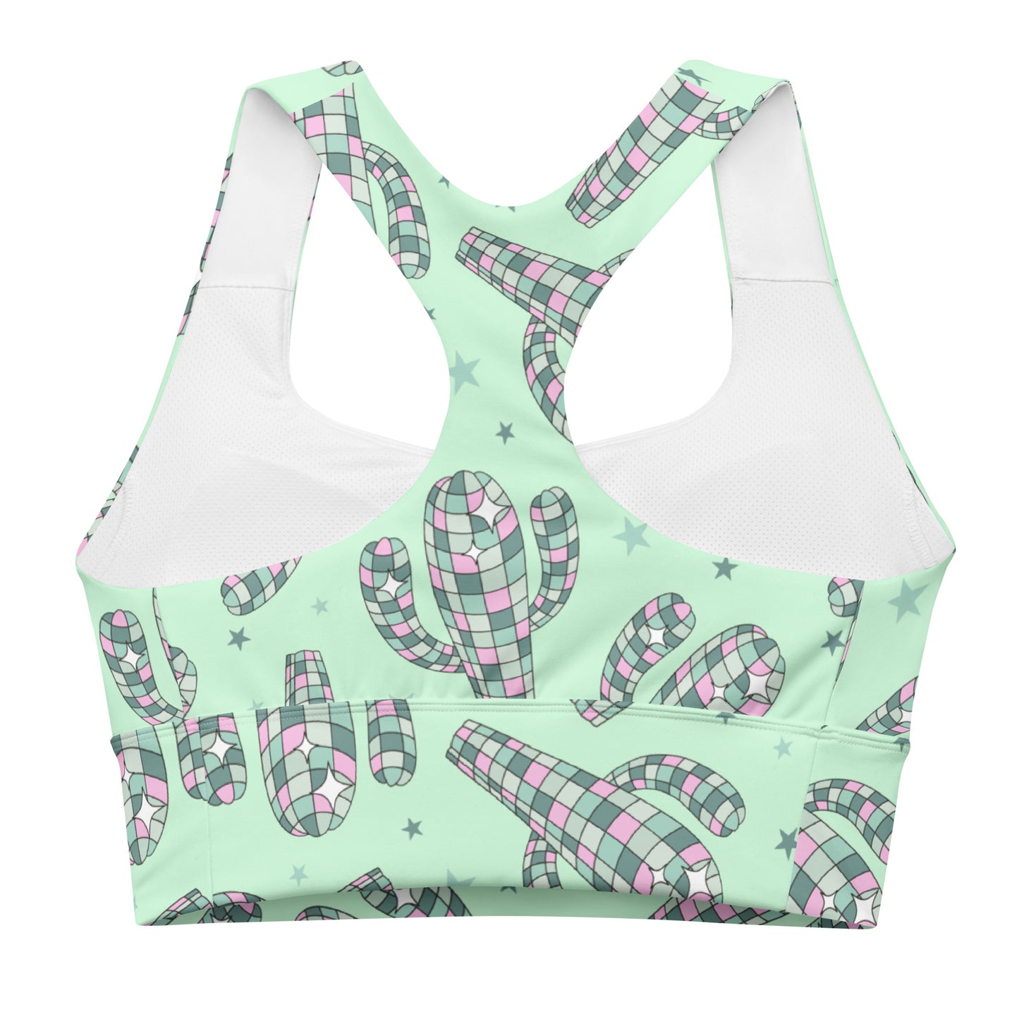 Disco Cactus Women's Sports Bra