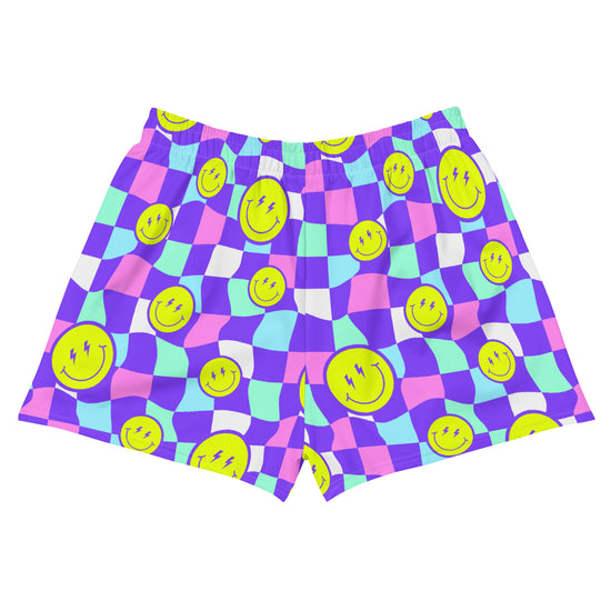 Multi Check Smiley Women’s Shorts