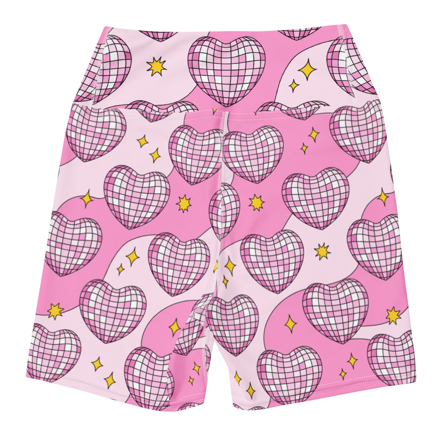 Disco Hearts Women's Bike Shorts