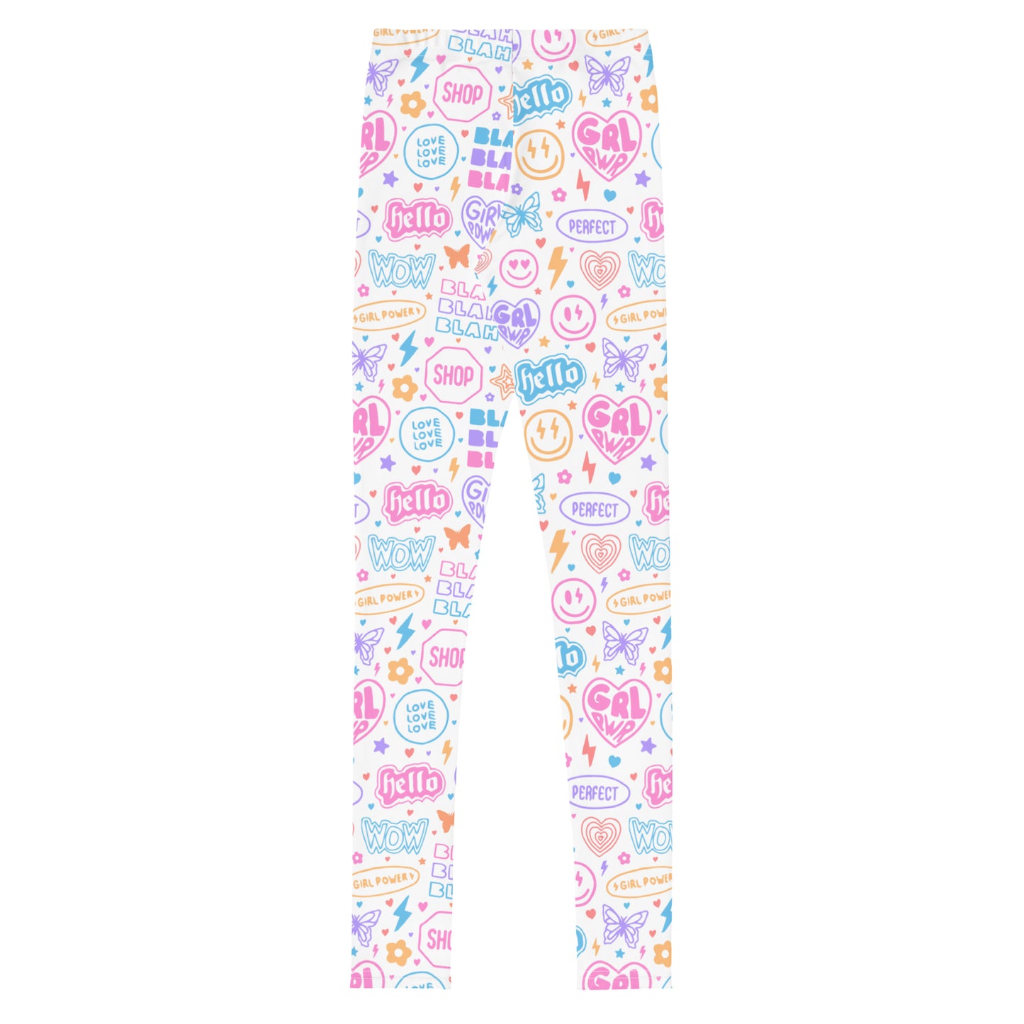 Preppy Doodle Tween Leggings