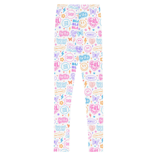 Preppy Doodle Tween Leggings