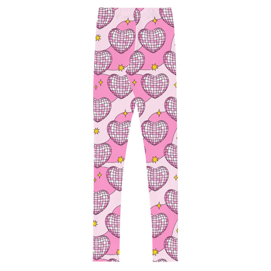 Disco Hearts Tween Leggings