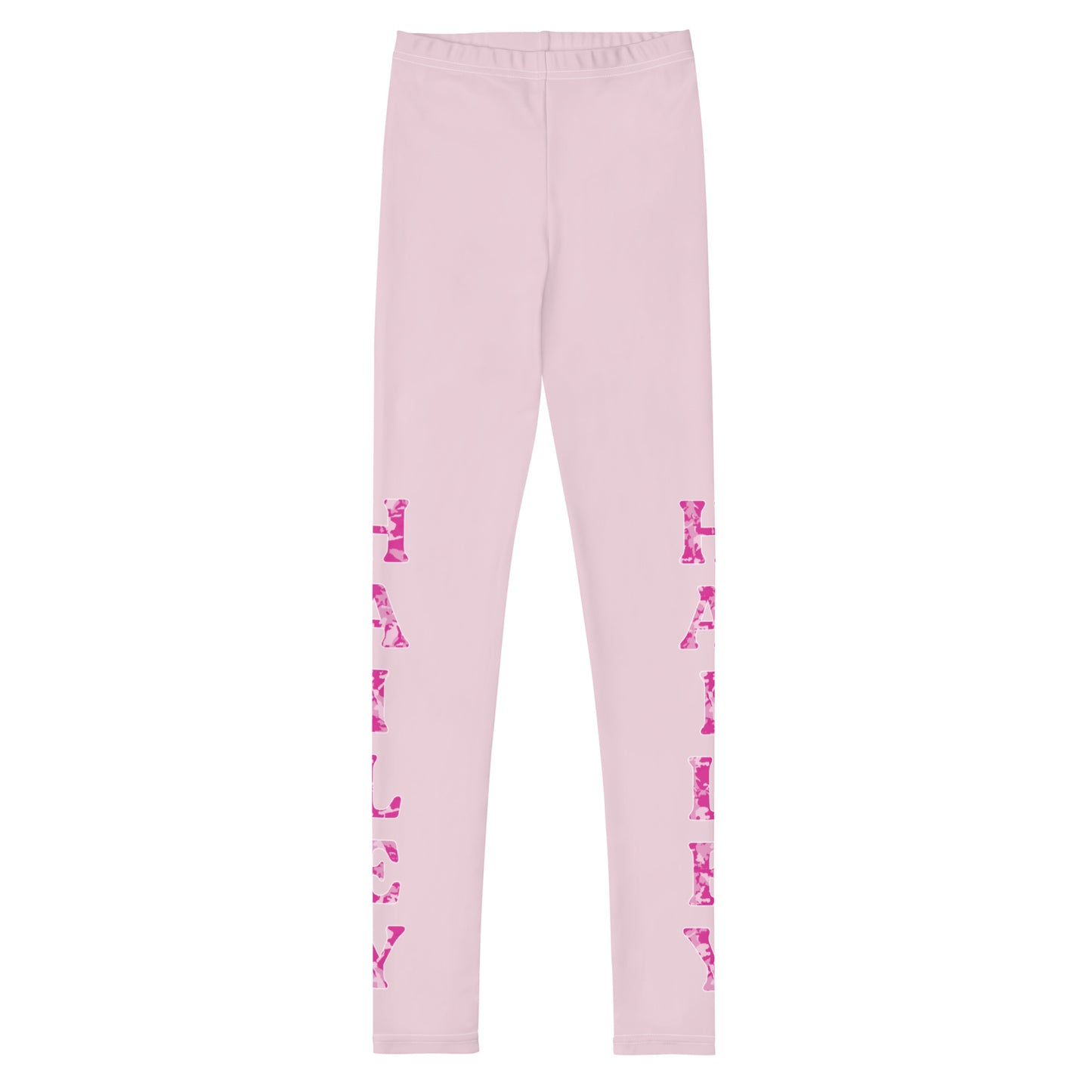 Light Pink Personalized Placement Name Tween Leggings