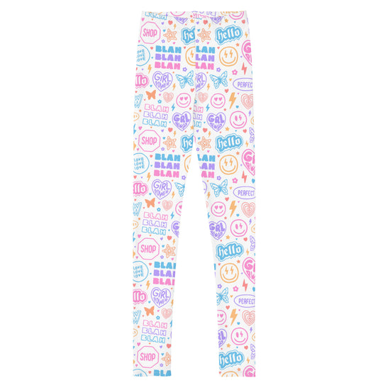 Preppy Doodle Tween Leggings