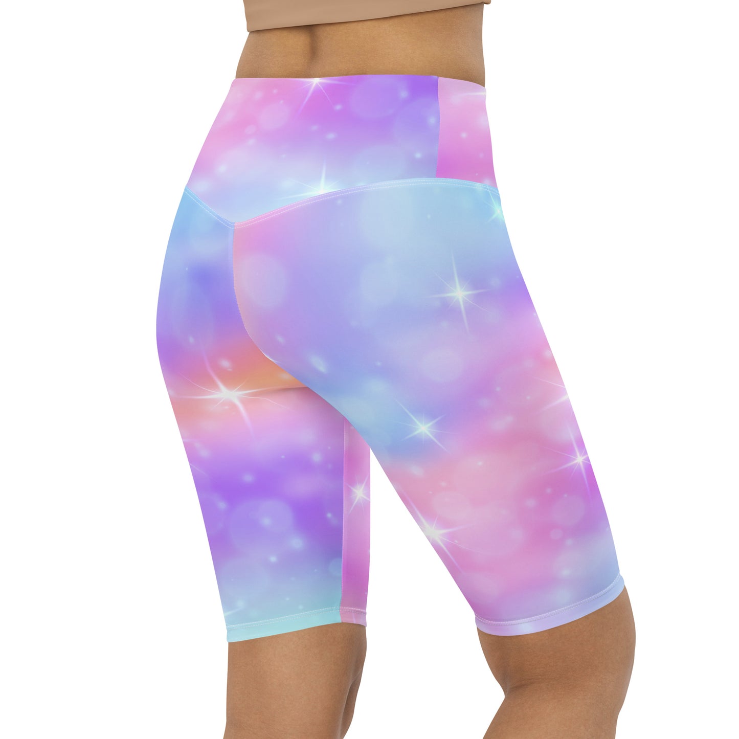 Starry Multi Dye Biker Shorts