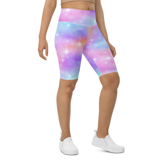 Starry Multi Dye Biker Shorts