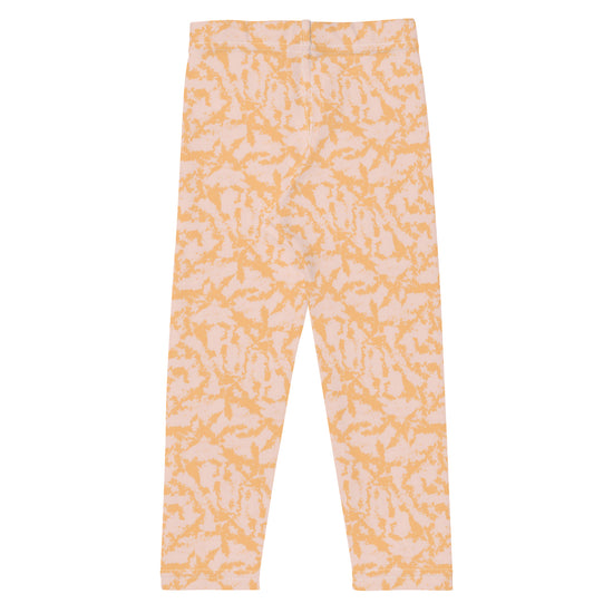 Light Orange Splat Mini Leggings