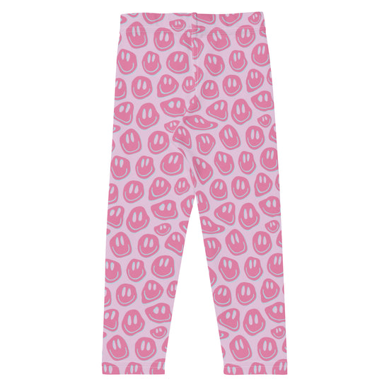 Load image into Gallery viewer, Pink Smiley Mini Leggings
