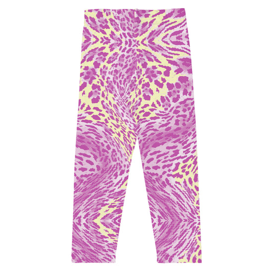 Swirl Leopard Mini Leggings