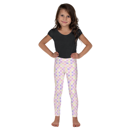 Load image into Gallery viewer, Pastel Checkerboard Mini Leggings
