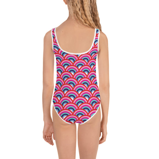 Load image into Gallery viewer, Americana Rainbow Mini Swimsuit
