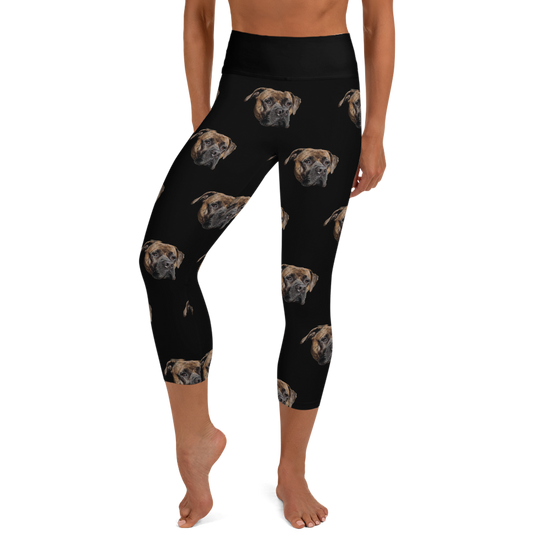 Load image into Gallery viewer, FURTHEBRAND Custom Pet Capri Yoga Leggings
