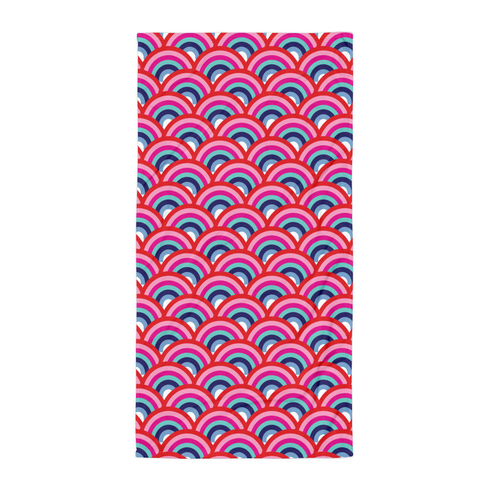 Load image into Gallery viewer, Americana Rainbow Towel
